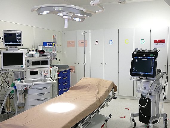 Schockraum in der Zentralen Notaufnahme Schockraum in der Zentralen Notaufnahme