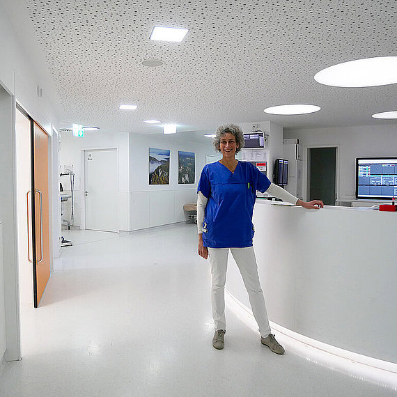 Dr. Barbara Bahr in der Notaufnahme Dr. Barbara Bahr in der Notaufnahme